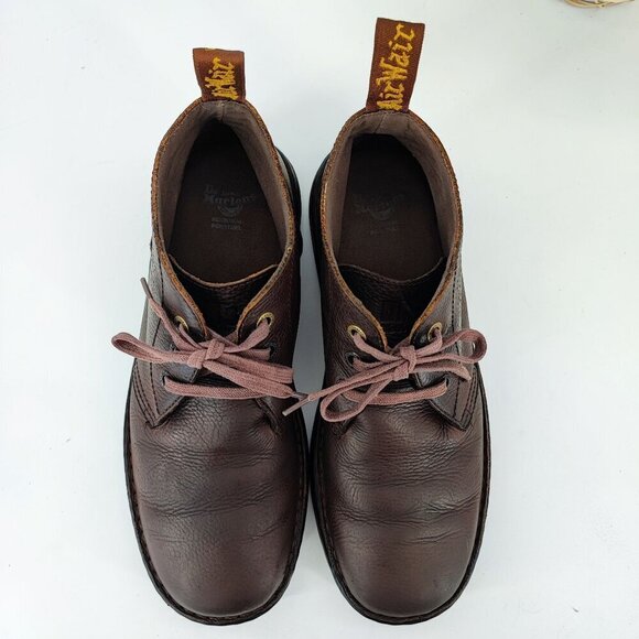 Dr. Martens Men\'s Sussex 3 Hole Brown Leather Chukka Boots Size 12 main image 6